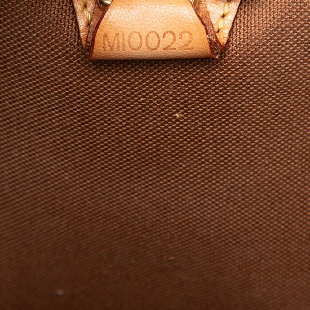 LOUIS VUITTON Brown Monogram Leather Ellipse Backpack - Picture 6 of 6